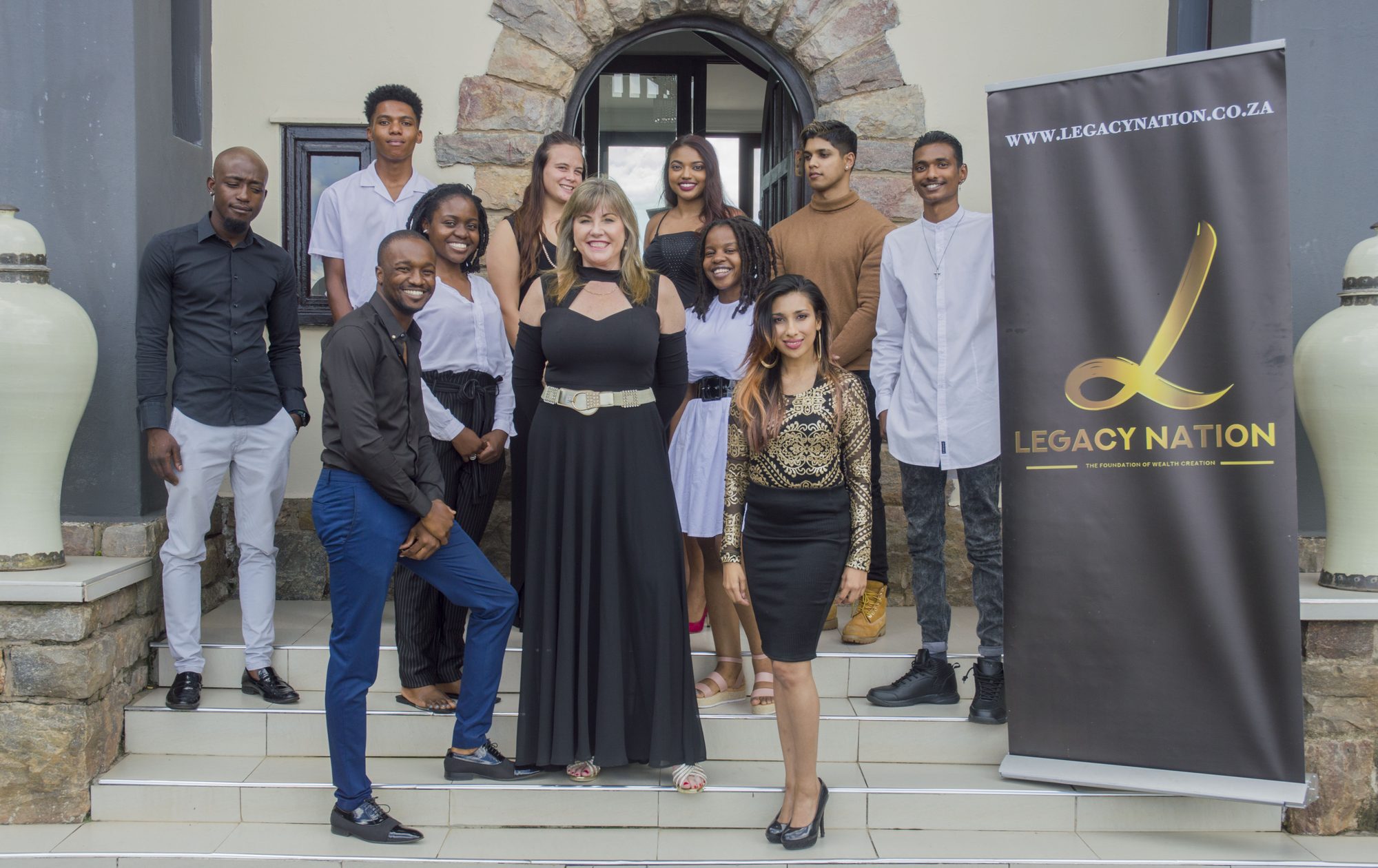 Legacy Nation participants gathered at a Legacy Nation event